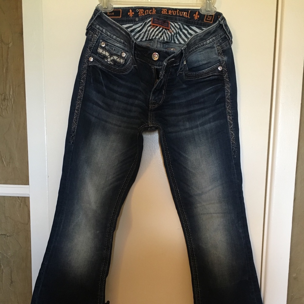 Rock revival womens jeans